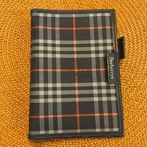Burberrys vintage agenda with original paper